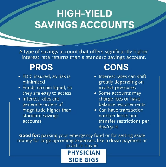 HIGH YIELD SAVING ACCOUNTS